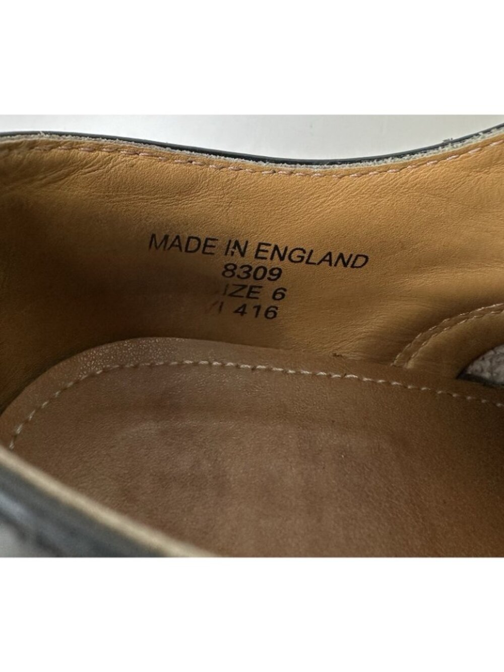Dr Martens Platform Oxfords Cap Toe Black England Women’s Size 6 Chunky Y2K - Picture 3 of 9